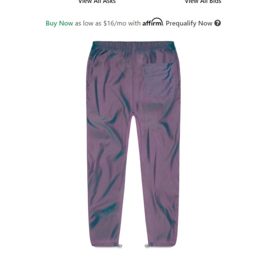 FEAR OF GOD ESSENTIALS Track Pants Iridescent
